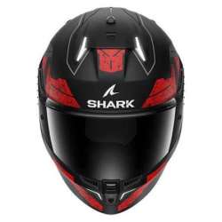 SHARK CASQUE INTÉGRAL SKWAL I3 RHAD  NOIR  ROUGE  MAT