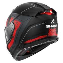 SHARK CASQUE INTÉGRAL SKWAL I3 RHAD  NOIR  ROUGE  MAT