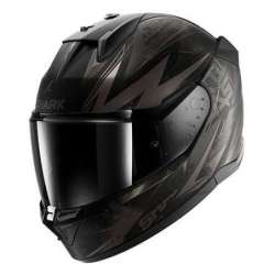 SHARK INTEGRALHELM D-SKWAL 3 Blast-R Schwarz Grau Matt