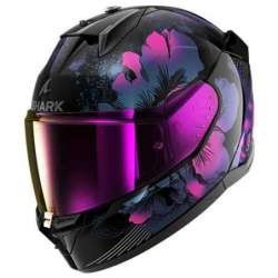 SHARK CASQUE INTÉGRAL D-SKWAL 3 MAYFER  NOIR  VIOLET  BRILLANT