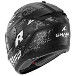 SHARK INTEGRALHELM RIDILL 2 Molokai Schwarz Grau Matt