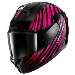 SHARK INTEGRALHELM RIDILL 2 Assya Schwarz Pink Glänzend