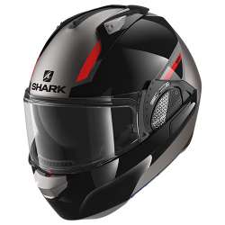 SHARK INTEGRALHELM RIDILL 2 Berserk Schwarz Rot Glänzend