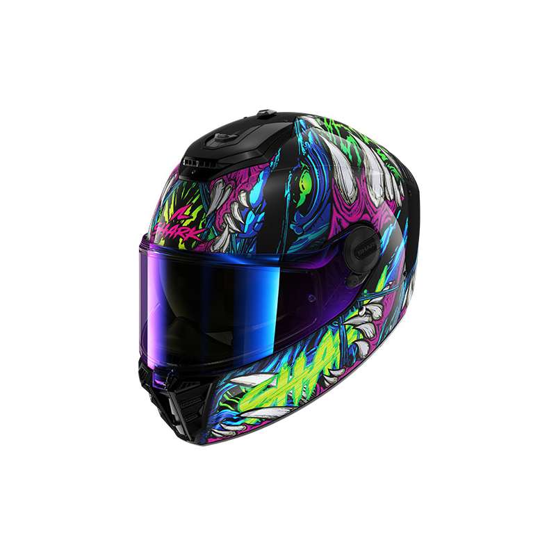 SHARK CASQUE INTÉGRAL SPARTAN RS SHAYTAN  MULTI  BRILLANT