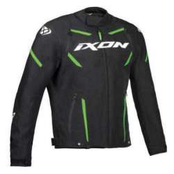 Veste IXON STRIKER NOIR/BLANC/VERT