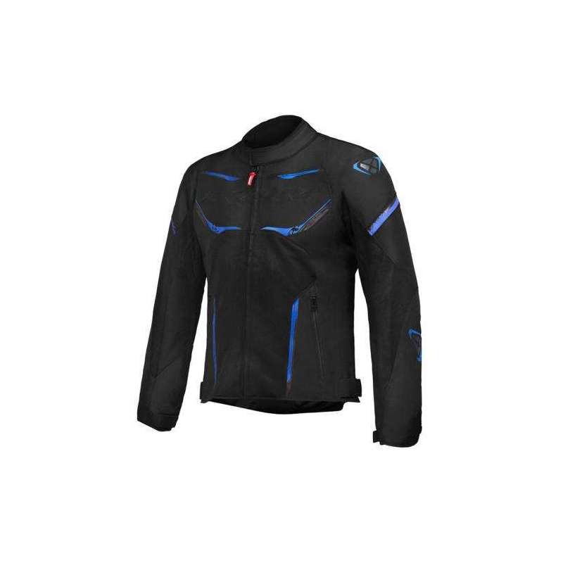 Veste IXON STRIKER AIR NOIR/ANTHRACITE/BLEU