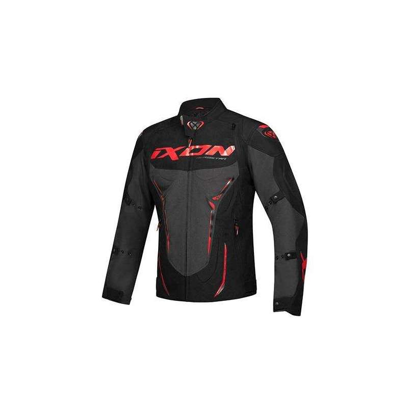 Veste IXON ROADSTAR  NOIR/ANTHRACITE/ROUGE