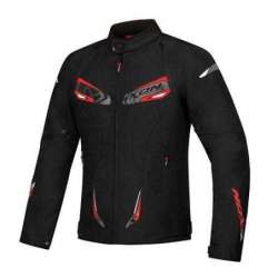 Veste IXON CALIBER NOIR/BLANC/ROUGE