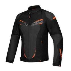 Veste IXON CALIBER NOIR/ANTHRACITE/ORANGE