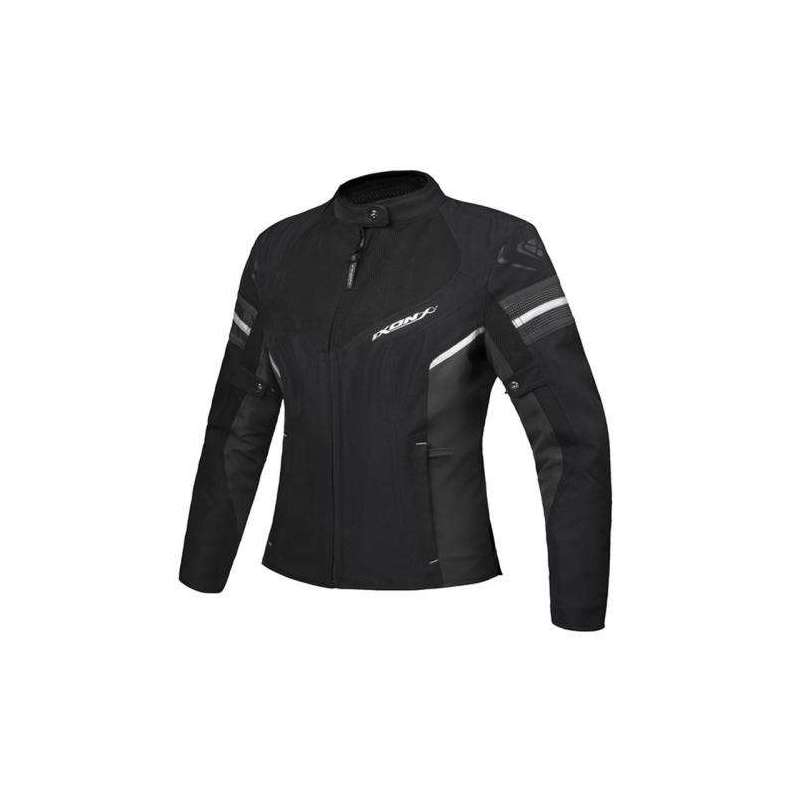 Veste IXON ILANA EVO LADY NOIR/ANTHRACITE/ARGENT