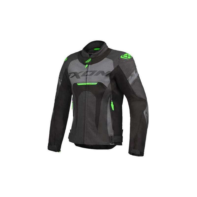 Veste IXON JACKAL NOIR/ANTHRACITE/VERT