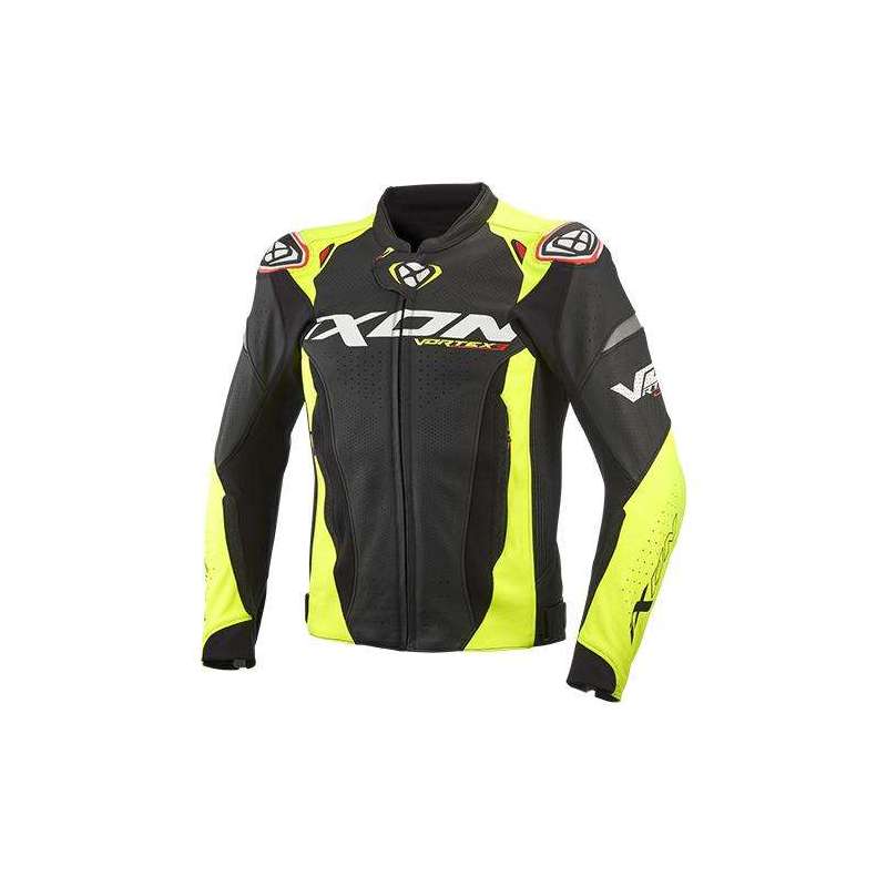 Veste IXON VORTEX 3 NOIR/JAUNE