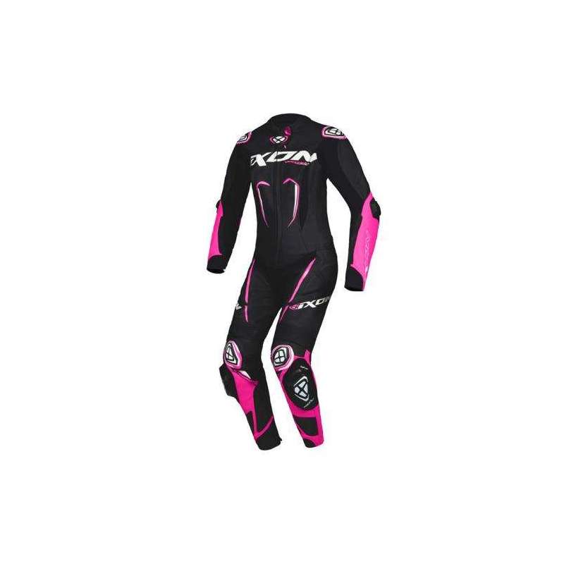 Overall IXON VORTEX 3 LADY Schwarz/Rosa/Weiß