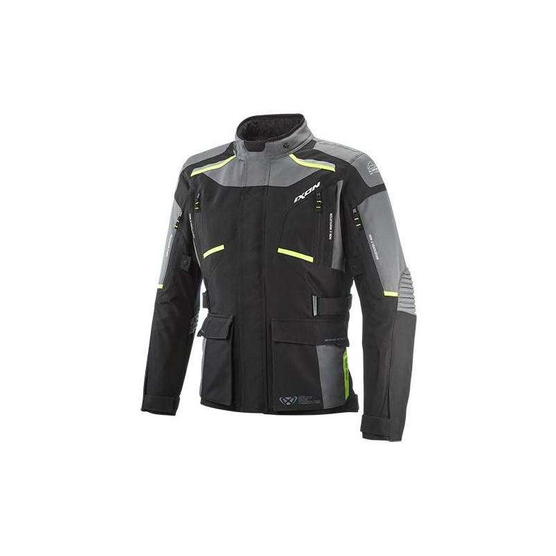 Veste IXON MIDGARD NOIR/GRIS/JAUNE