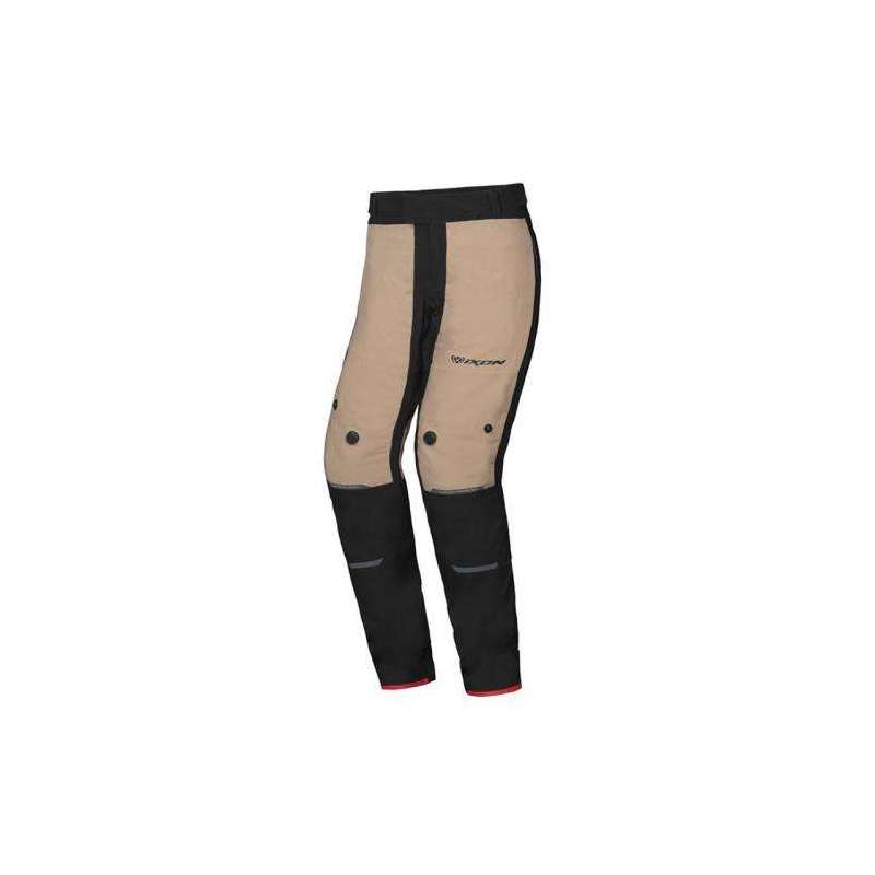 Pantalon IXON M-SKD SABLE/NOIR/ROUGE