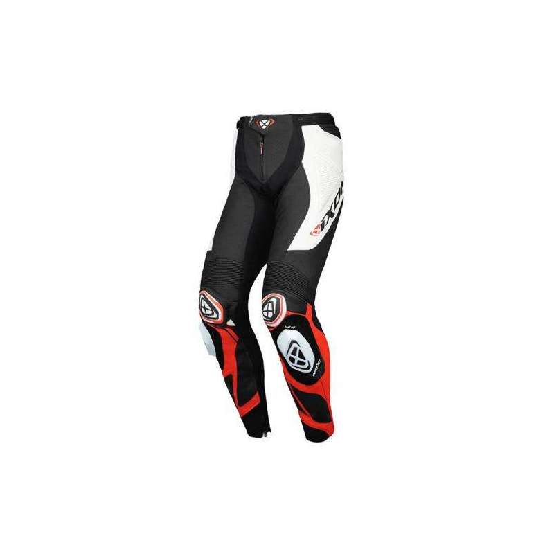 Pantalon IXON VORTEX 3 NOIR/BLANC/ROUGE
