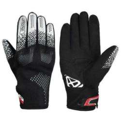 Gants IXON IXFLOW KNIT NOIR/BLANC