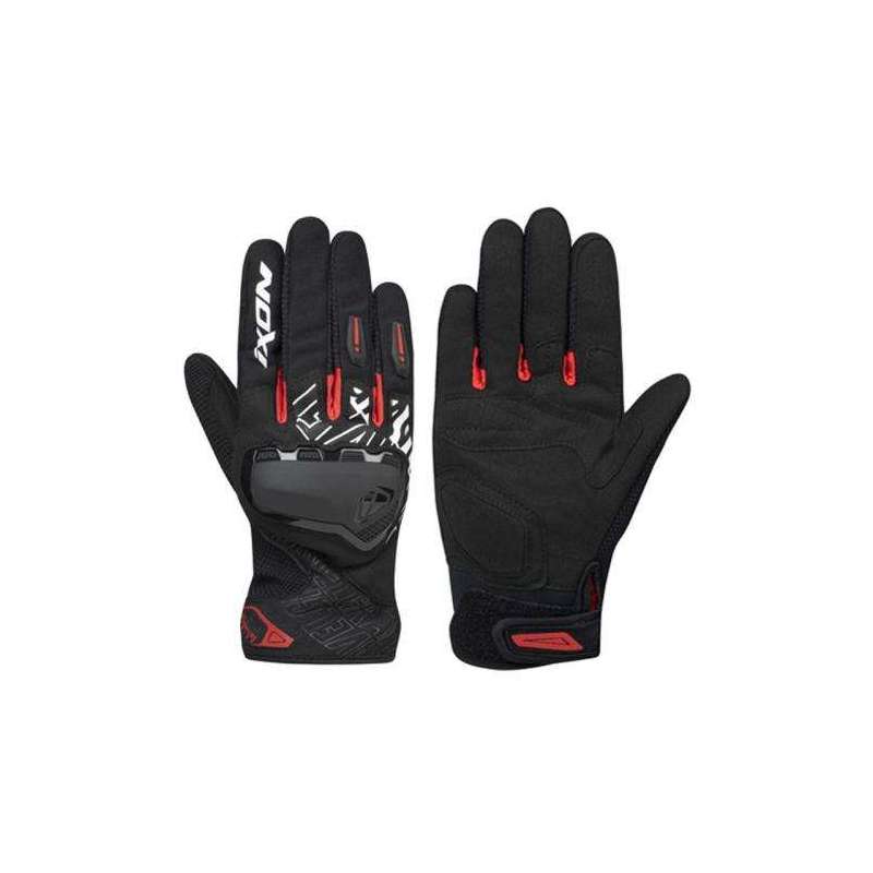 Handschuhe IXON GRAVEL Schwarz/Rot