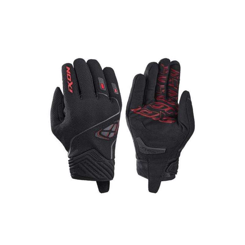 Gants IXON HURRICANE 2 NOIR/ROUGE