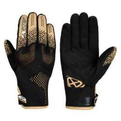 Handschuhe IXON IXFLOW KNIT LADY Schwarz/Gold