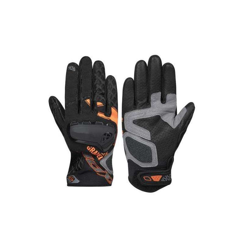 Handschuhe IXON GRAVEL AIR Schwarz/Orange