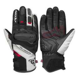 Handschuhe IXON PRO KNARR Winter Schwarz/Grau/Rot