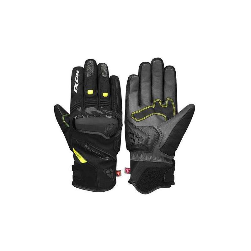 Gants IXON PRO KNARR Hiver NOIR/GRIS/JAUNE