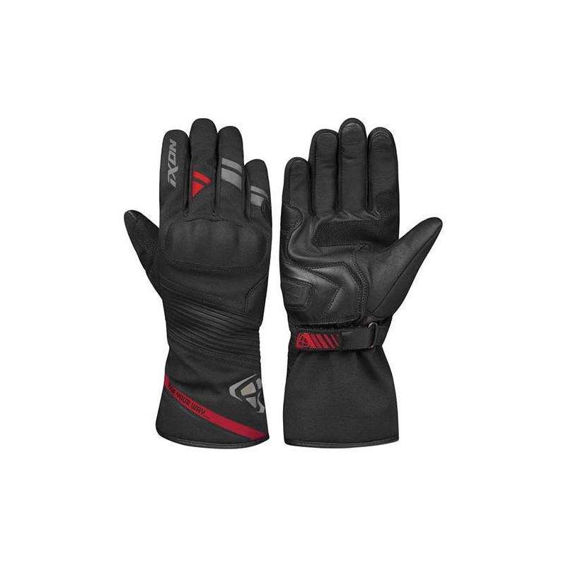 Handschuhe IXON PRO MIDGARD Winter Schwarz/Rot