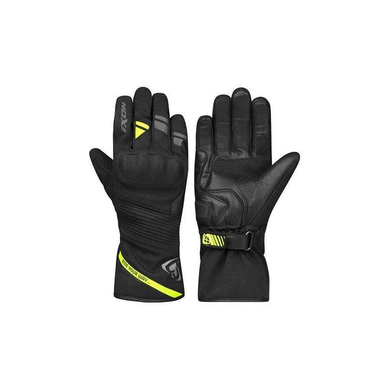 Handschuhe IXON PRO MIDGARD Winter Schwarz/Grau/Gelb