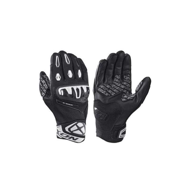 Handschuhe IXON MIRAGE AIR Schwarz/Weiß