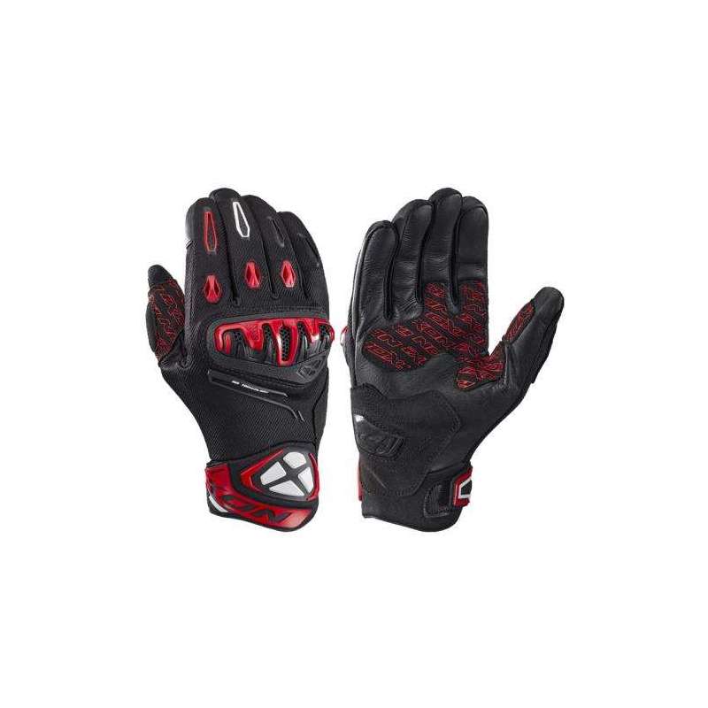 Gants IXON MIRAGE AIR NOIR/BLANC/ROUGE