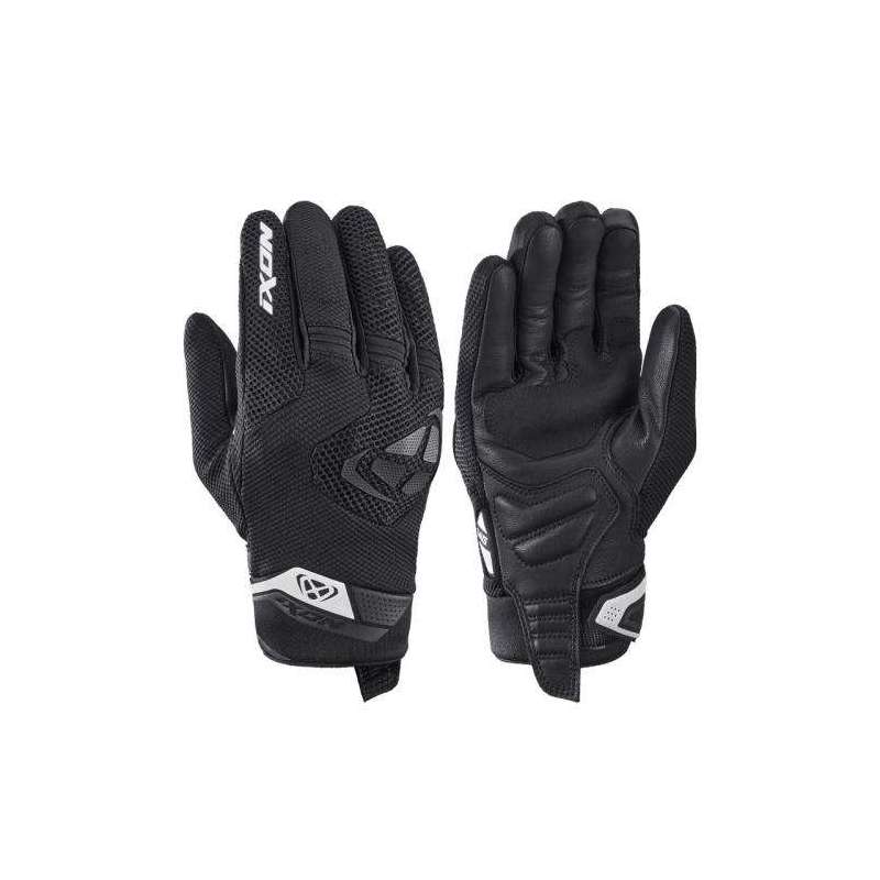 Handschuhe IXON MIG 2 AIRFLOW Schwarz/Weiß