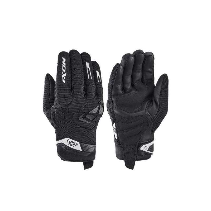 Handschuhe IXON MIG 2 Schwarz/Weiß