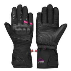 Handschuhe IXON PRO RESCUE 3 LADY Winter Schwarz/Fuchsia