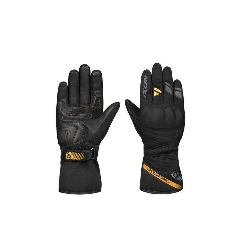 Handschuhe IXON PRO MIDGARD LADY Winter Schwarz/Gold