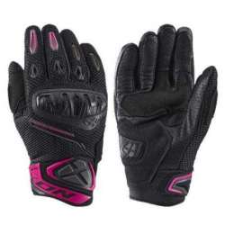 Gants IXON MIRAGE AIRFLOW LADY Été NOIR/FUSHIA