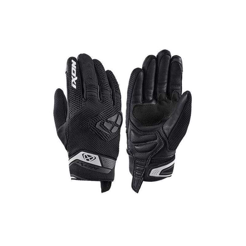 Handschuhe IXON MIG 2 LADY AIRFLOW Sommer Schwarz/Weiß
