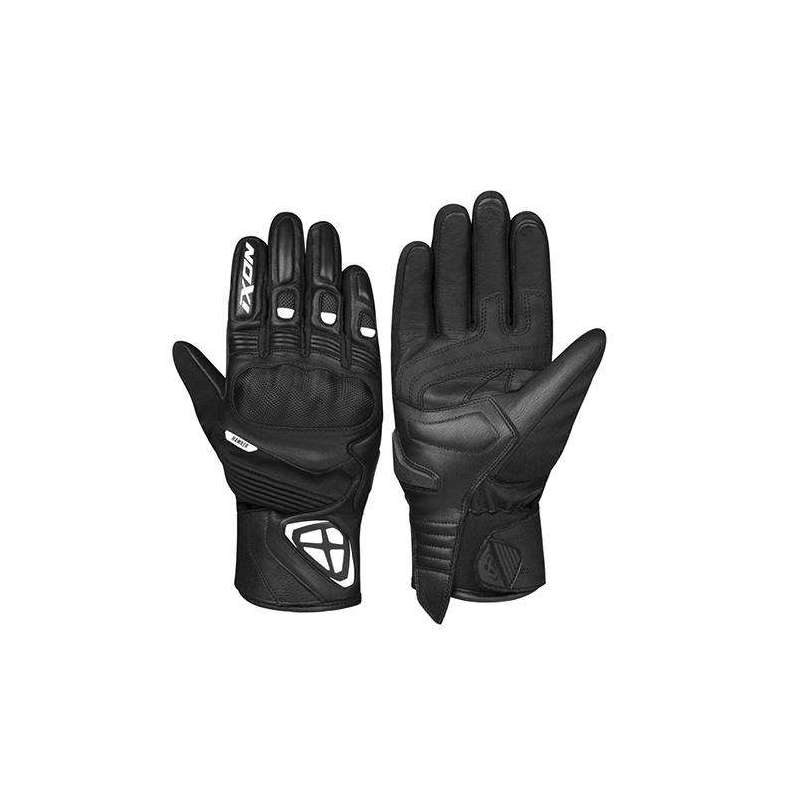 Handschuhe IXON PRO HAWKER Winter Schwarz/Weiß