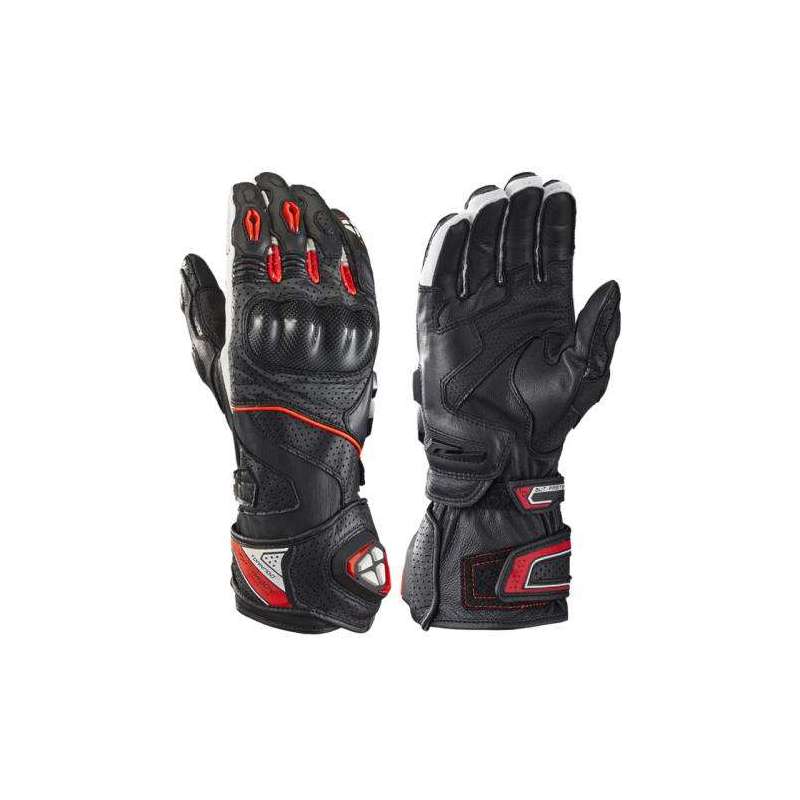 Handschuhe IXON TORNADO AIR Schwarz/Weiß/Rot
