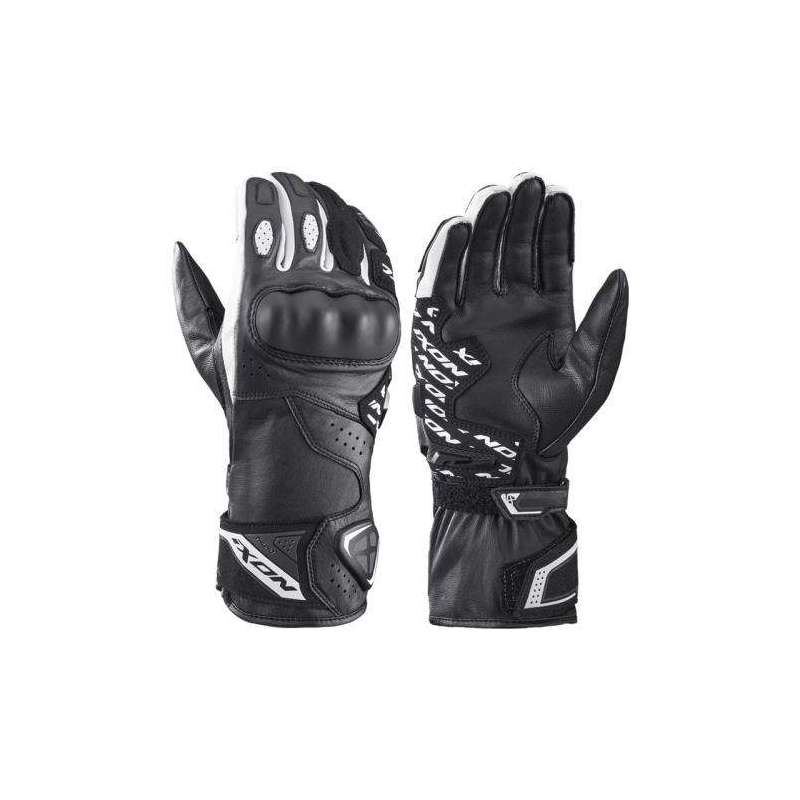 Handschuhe IXON THUND Schwarz/Weiß
