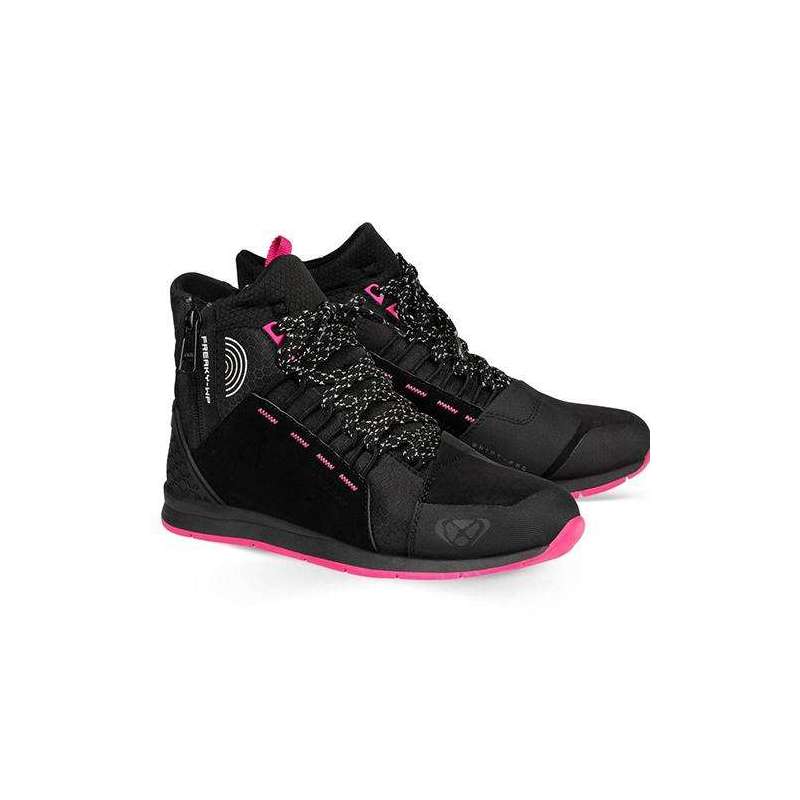 Chaussure IXON FREAKY WP LADY NOIR/FUSHIA