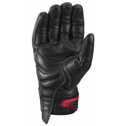Handschuhe IXON MIG 2 aus Leder Schwarz/Rot