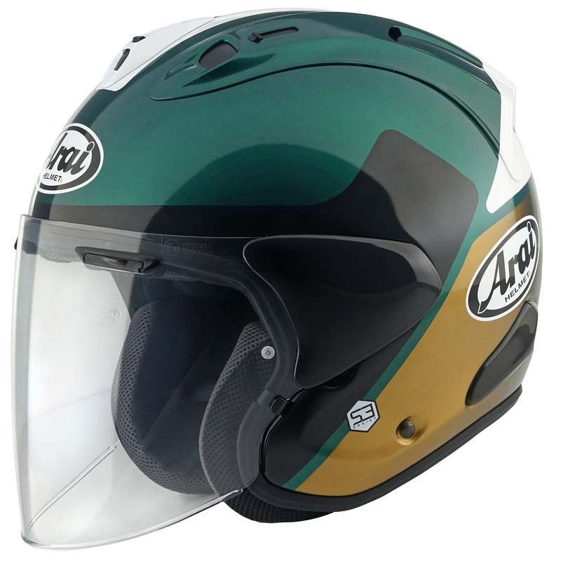 Casque ARAI SZ-R VAS EVO Legante vert Casque ARAI SZ-R VAS EVO Legante vert