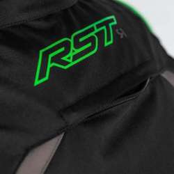 RST S-1 Jacke Textil Schwarz/Grau/Fluo Grün