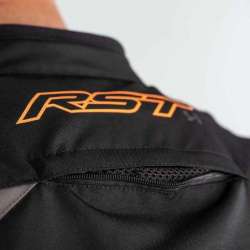 RST S-1 Jacke Textil Schwarz/Grau/Orange