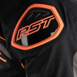 RST S-1 Jacke Textil Schwarz/Grau/Orange