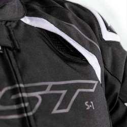 RST S-1 Jacke Textil Schwarz/Weiß