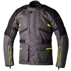 RST Endurance CE Textil-Jacke Herren - Graphite/Fluo Gelb