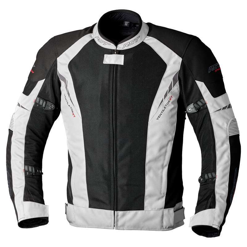 RST Ventilator-XT CE Textil-Jacke Herren - Schwarz/Silber RST Ventilator-XT CE Textil-Jacke Herren - Schwarz/Silber