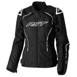 Veste femme RST S1 CE textile - noir/blanc